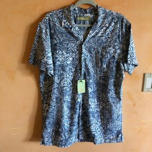 Kahala men’s Aloha shirt Slim Fit